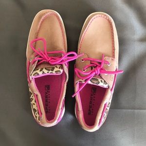 Sperry Boat Shoes! Pink and Cheetah!